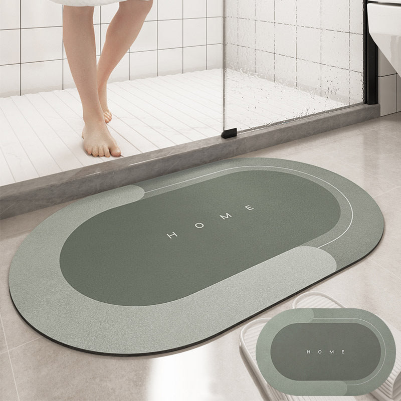 AquaMood™ 珪藻土バスマット｜10秒吸水・速乾・抗菌・防カビ・消臭・選べるカラー