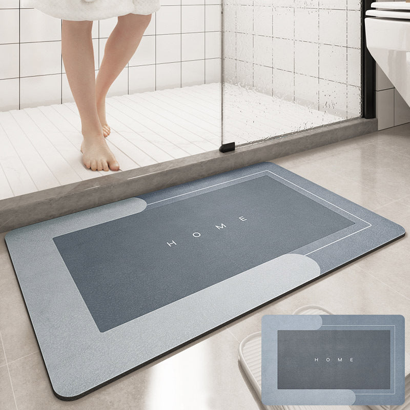 AquaMood™ 珪藻土バスマット｜10秒吸水・速乾・抗菌・防カビ・消臭・選べるカラー