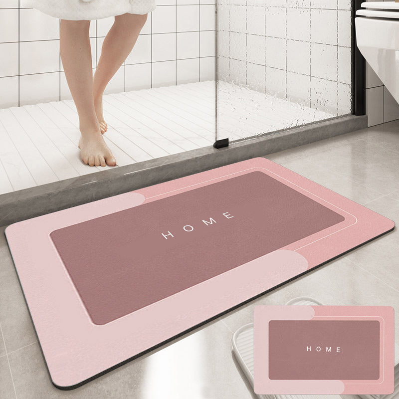 AquaMood™ 珪藻土バスマット｜10秒吸水・速乾・抗菌・防カビ・消臭・選べるカラー